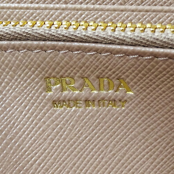 PRADA Beige Saffiano Wallet - Picture 7 of 12